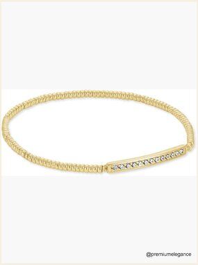 Stretch Bracelet Jewelry for Women - Simple Sparkle Stackable Bracelet 6.5"